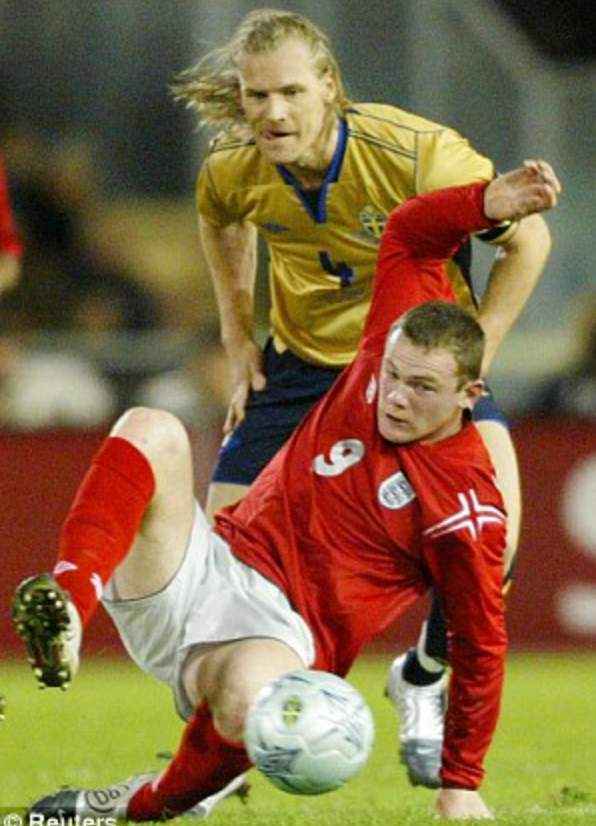 Schweden 2004 Retro Auswärtstrikot