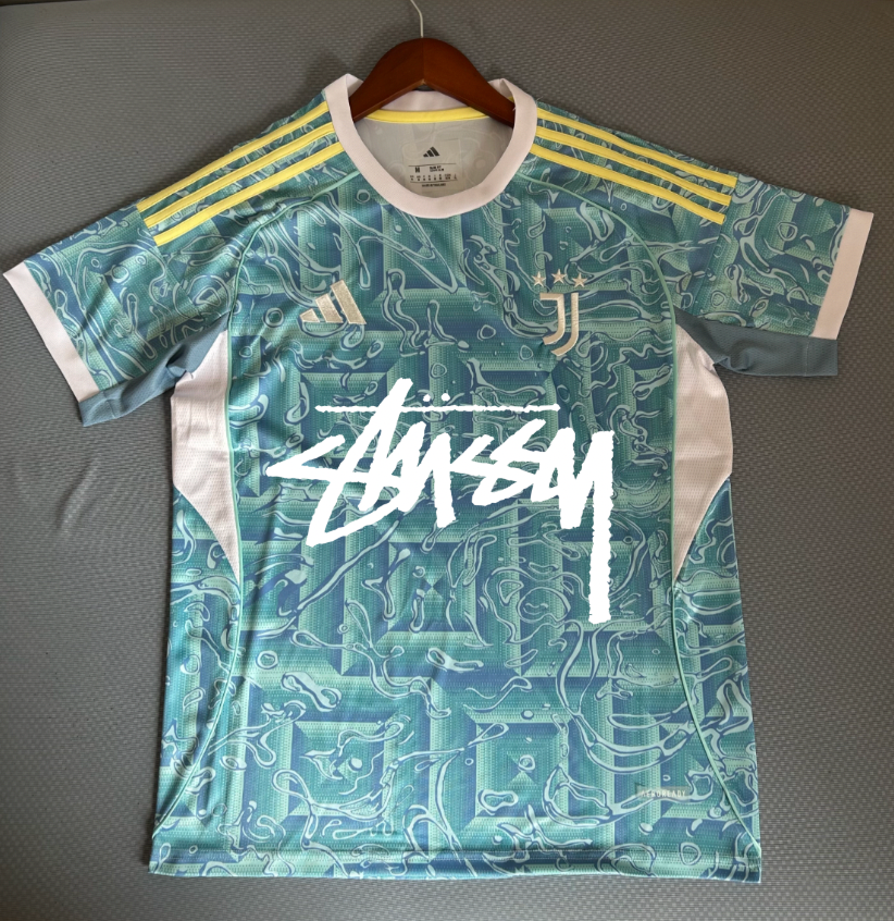 Juventus x Stussy 2025/2026 Spezialedition Trikot