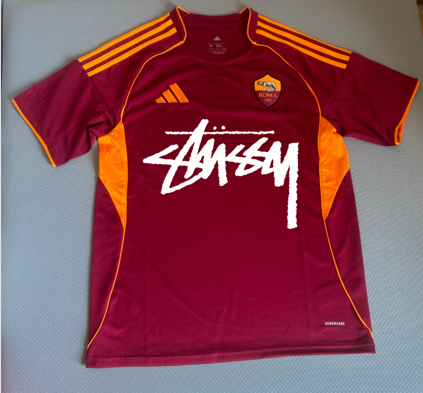 AS Rom x Stussy Sonderedition 2026 Trikot