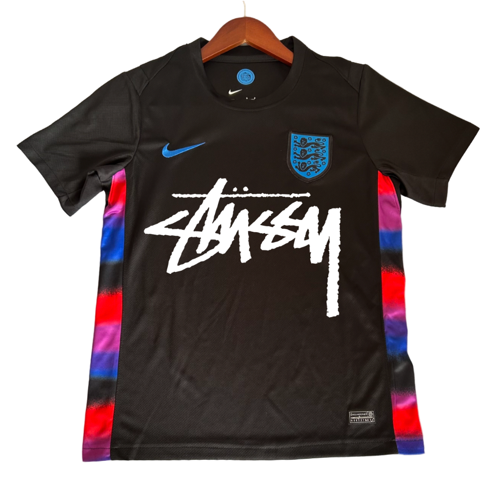 Camisola Inglaterra Stussy 2025 Edição Especial
