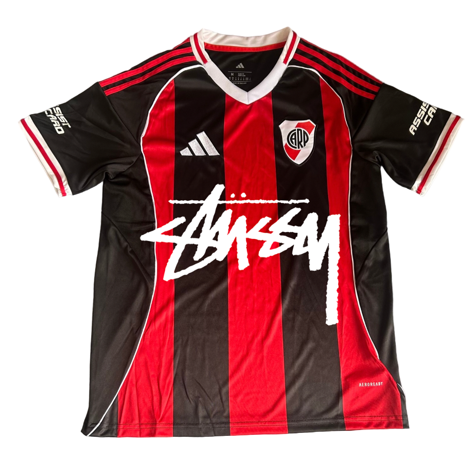 River Plate Stussy Konzept Trikot