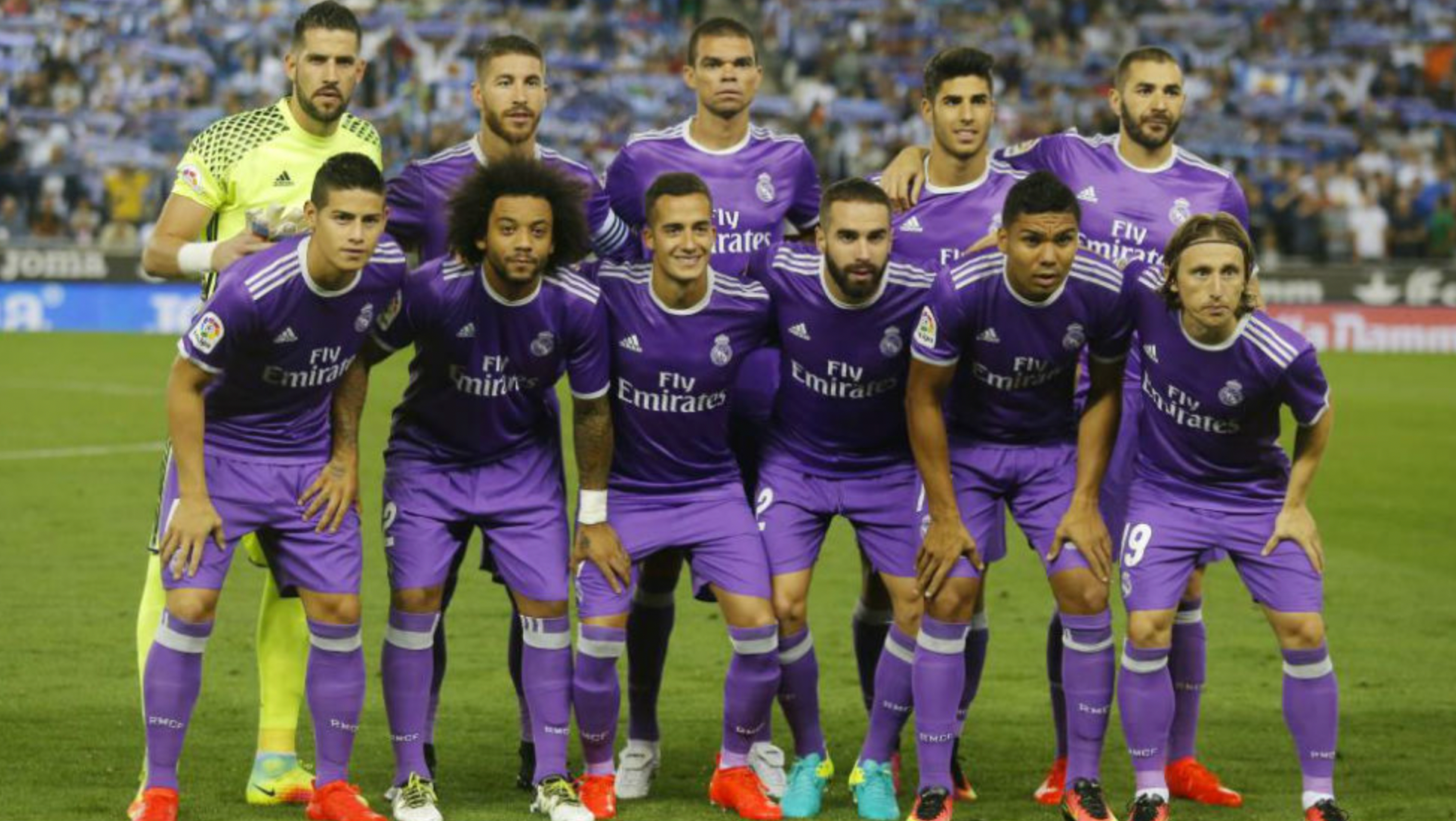 Maglia retro trasferta viola Real Madrid 2016/2017