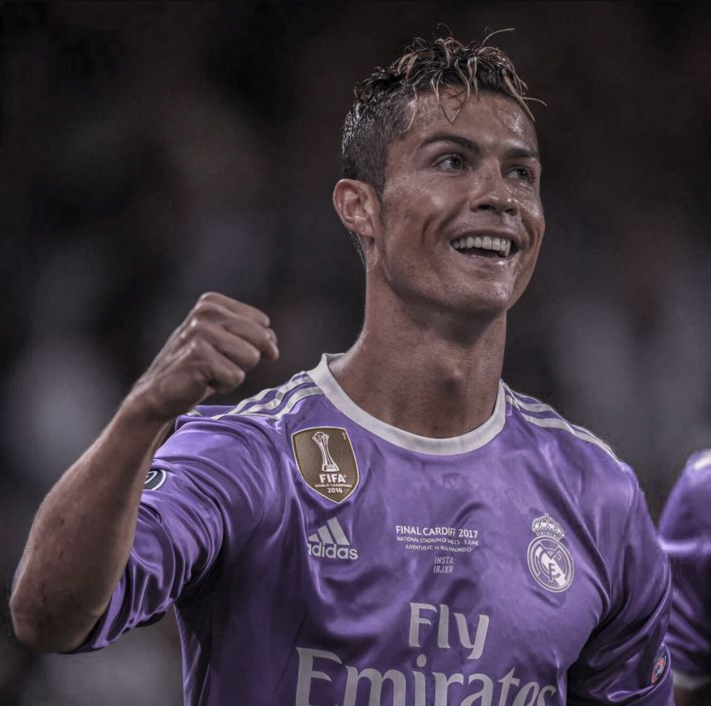 Maglia retro trasferta viola Real Madrid 2016/2017