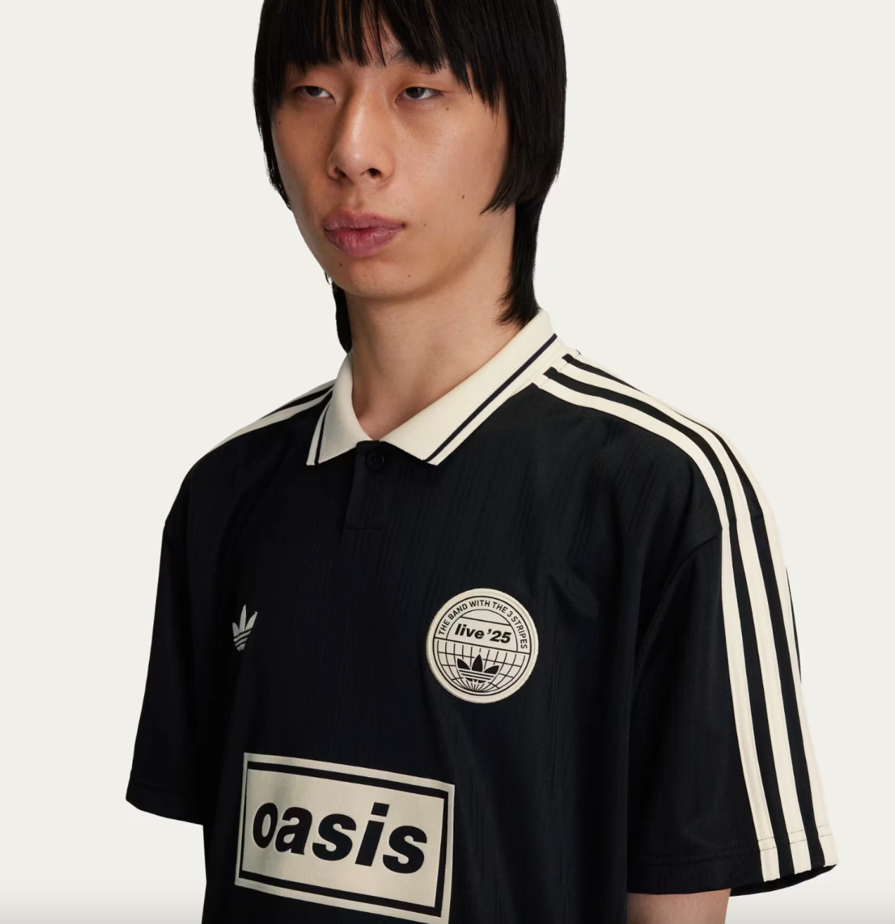 Oasis x Adidas Trikot Schwarz