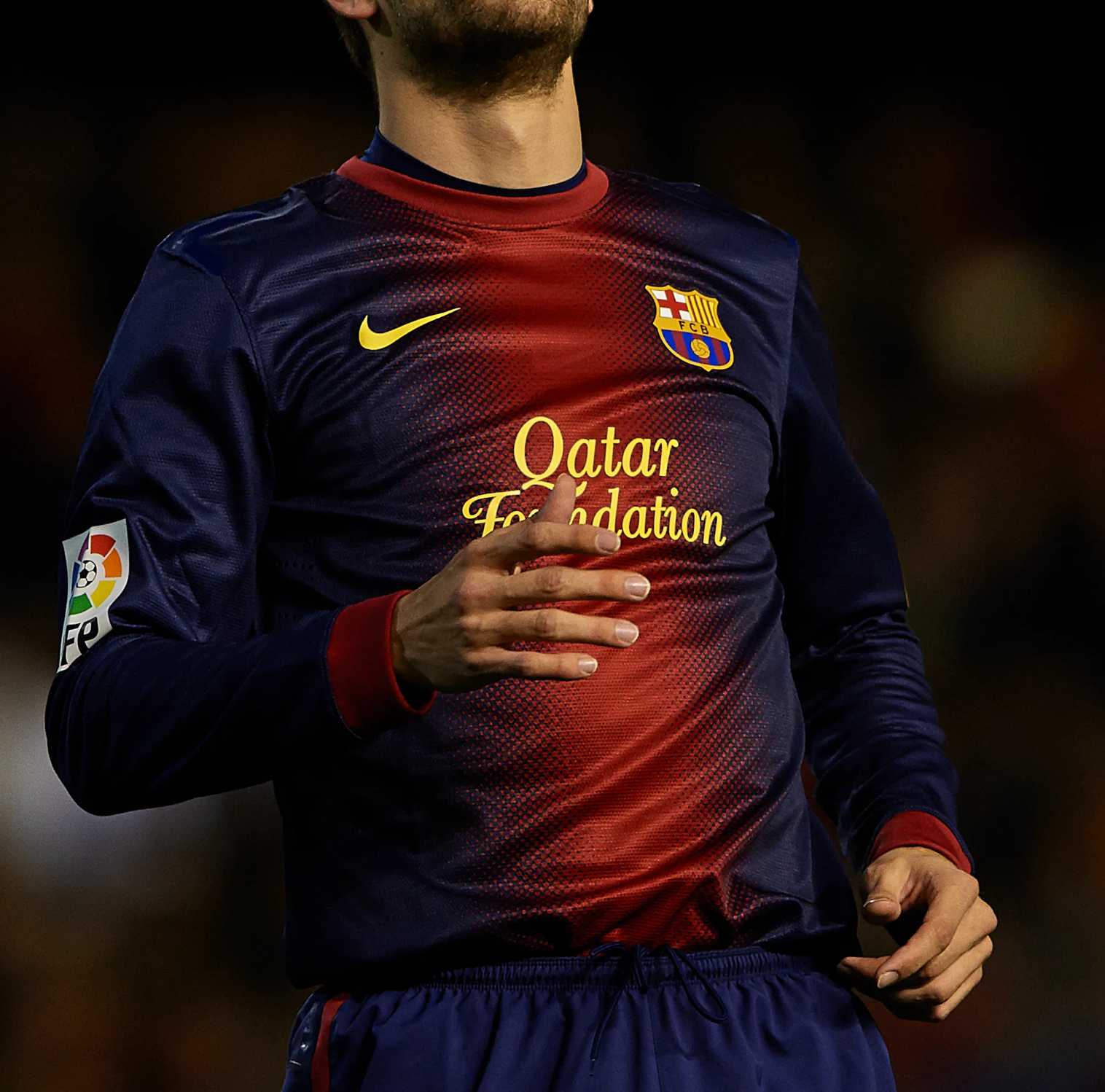 Maglia retro casa FC Barcelona manica lunga 2012/2013