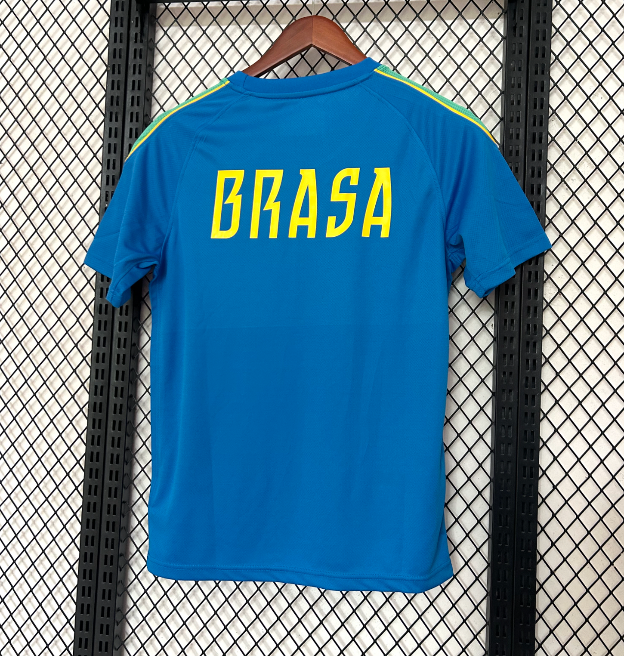 Brasilien Blaues Trainingsshirt 2026