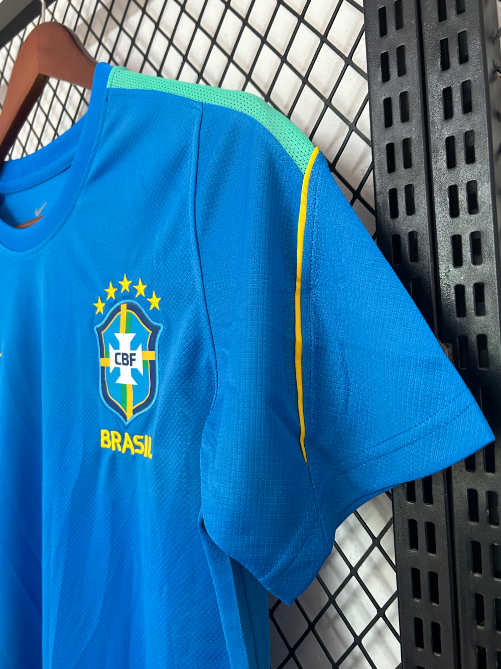 Brasilien Blaues Trainingsshirt 2026