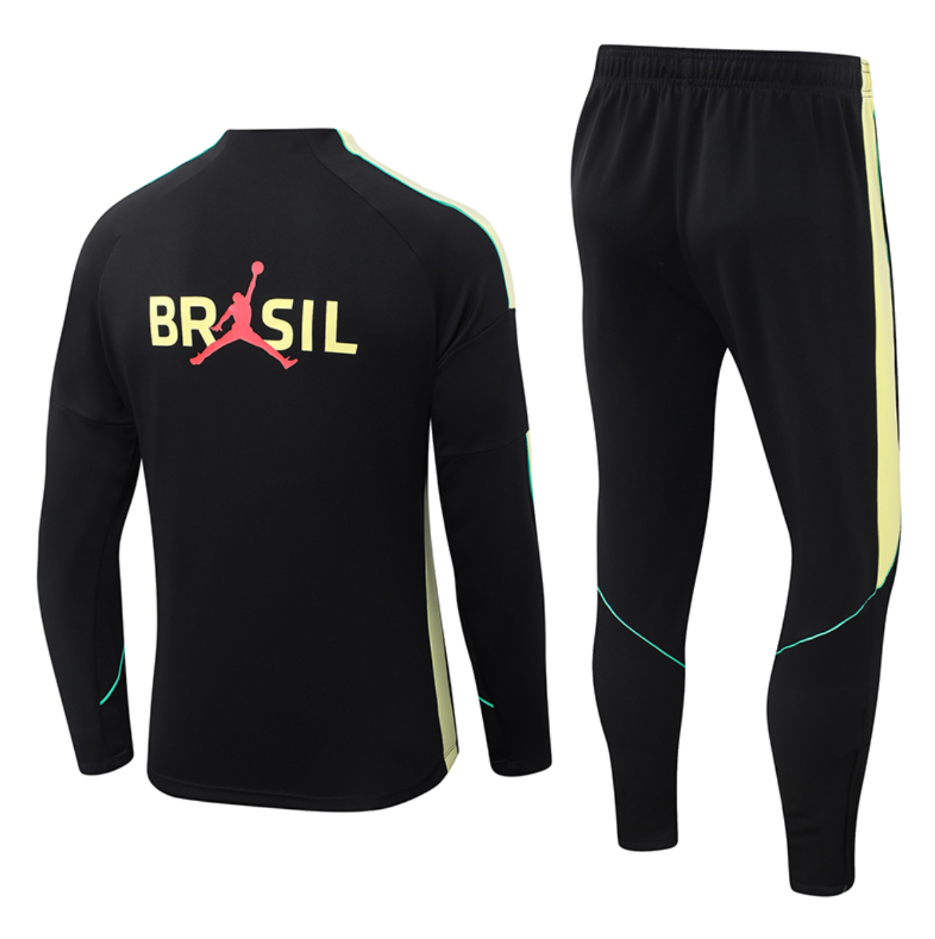 Brasilien Jordan Schwarzer Trainingsanzug 2026