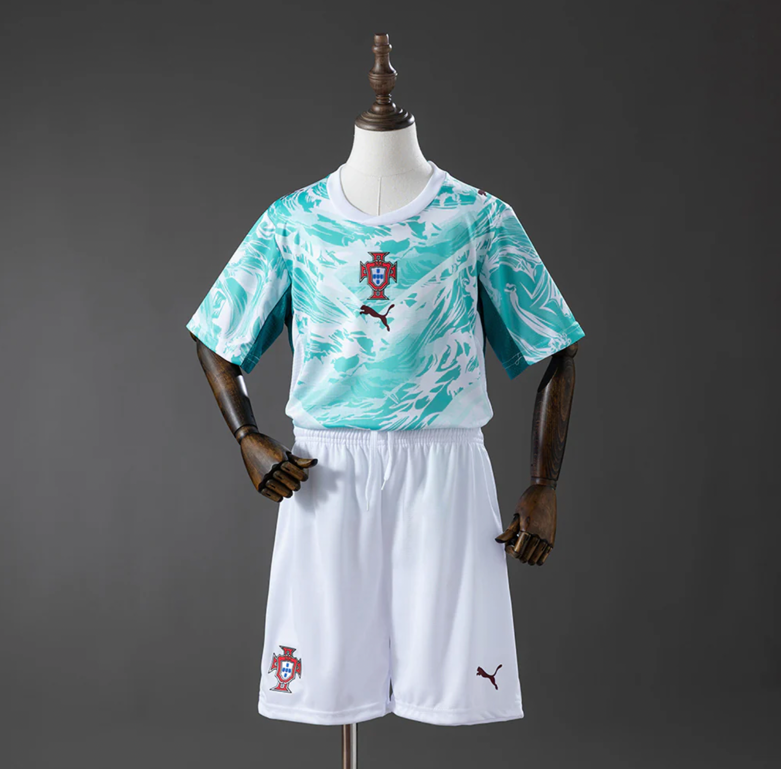 Portugal Auswärts-Kindertrikot 2026