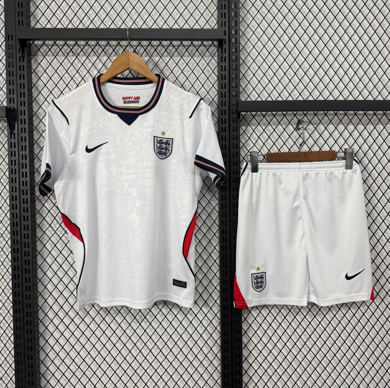 England Heimtrikot Kinder 2026 Weltmeisterschaftsausgabe