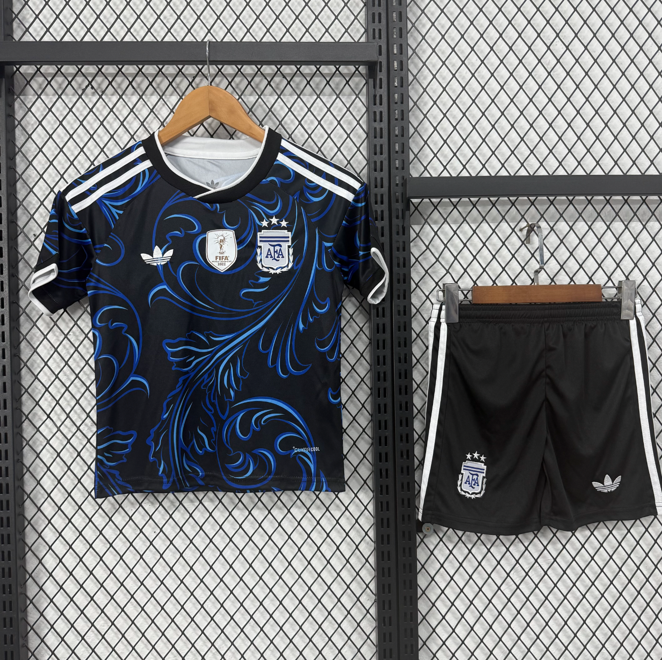 Maglia Trasferta Argentina Bambini Coppa del Mondo 2026
