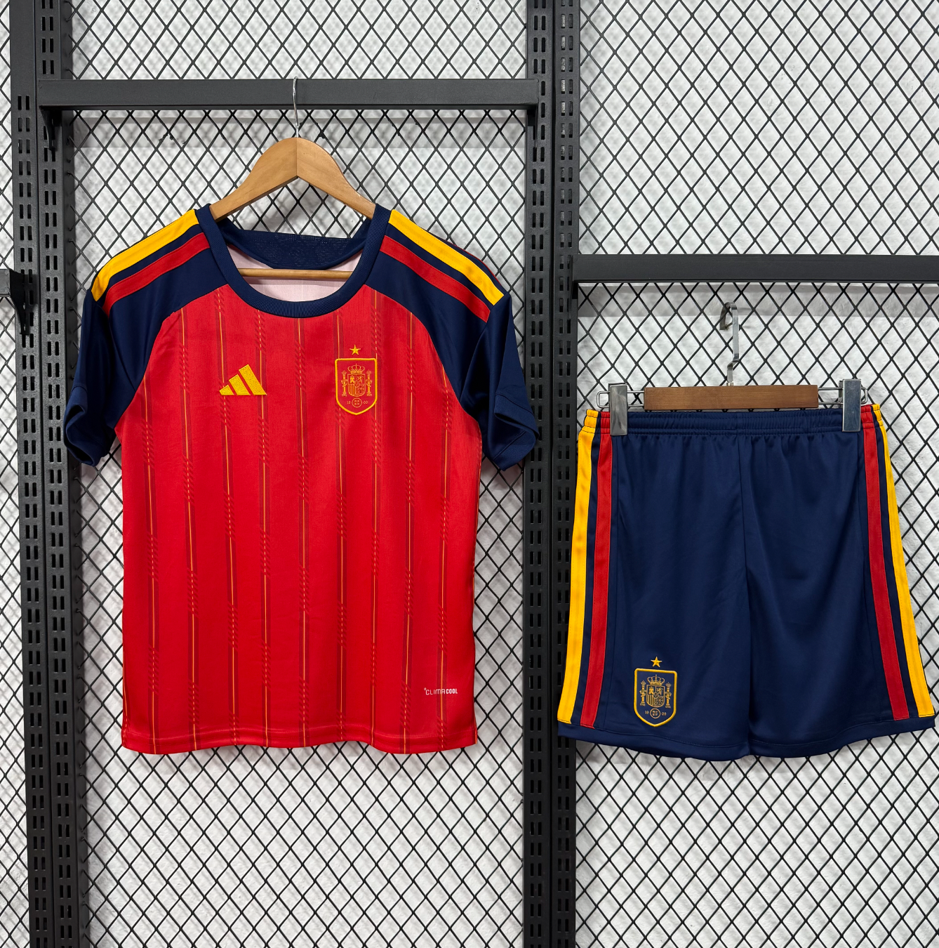 Spanien Heimtrikot Kinder 2026 Weltmeisterschaftsausgabe