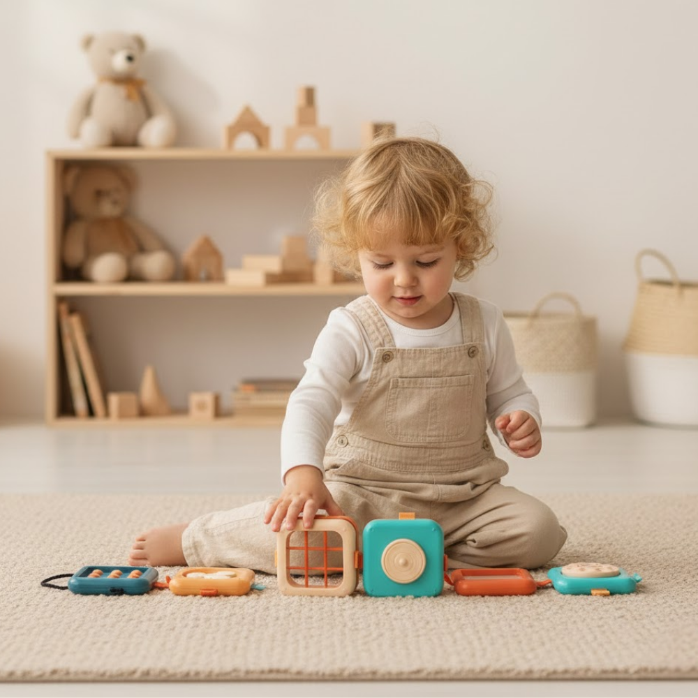 7-in-1 Montessori Cube