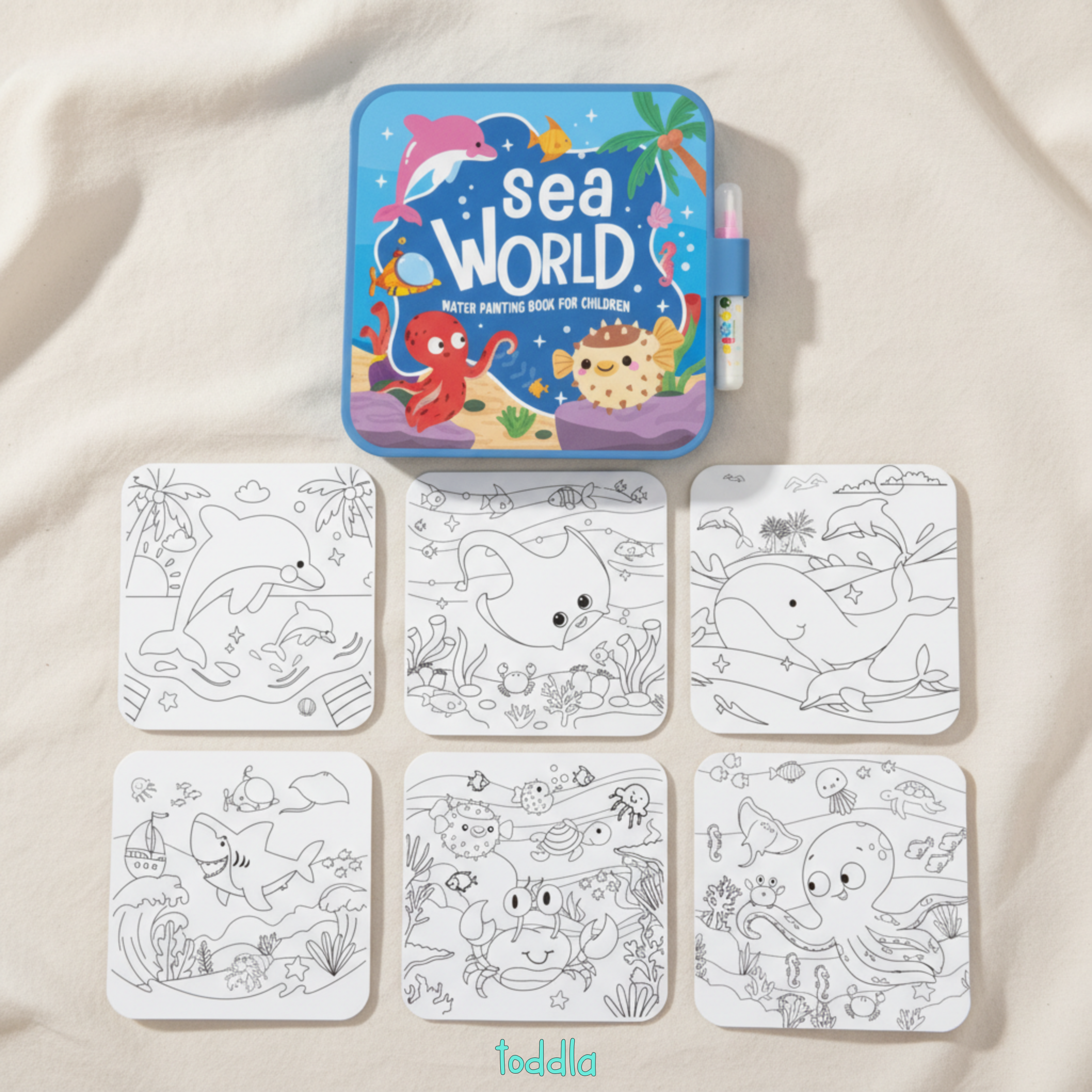 Magic Water Coloring Book