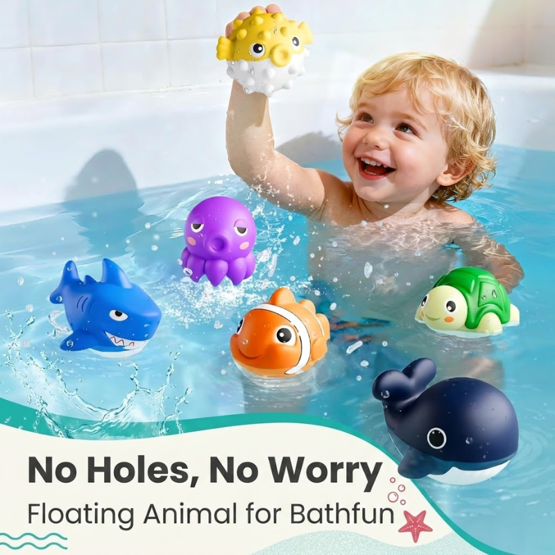 Pool Diving Bath Toy Sets