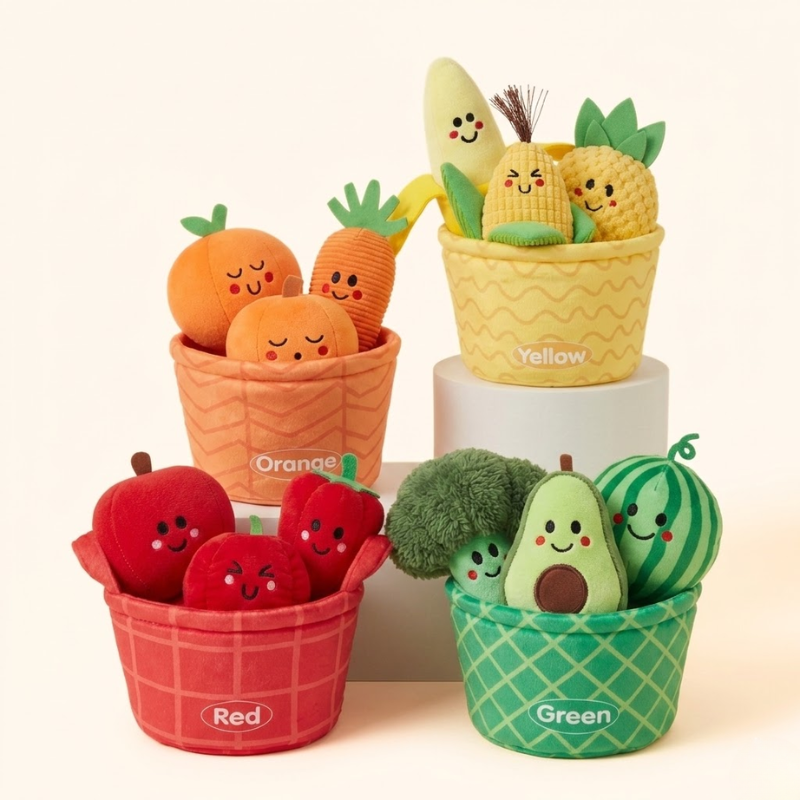 Sensory Fruits & Veggies Sorting Set
