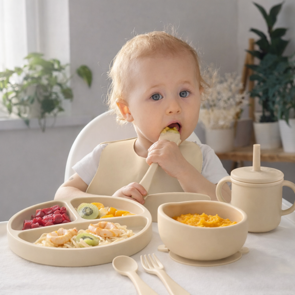 Silicone Baby Feeding Set