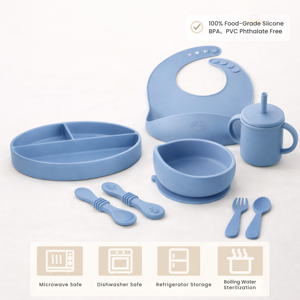 Silicone Baby Feeding Set