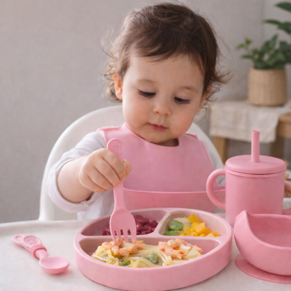Silicone Baby Feeding Set