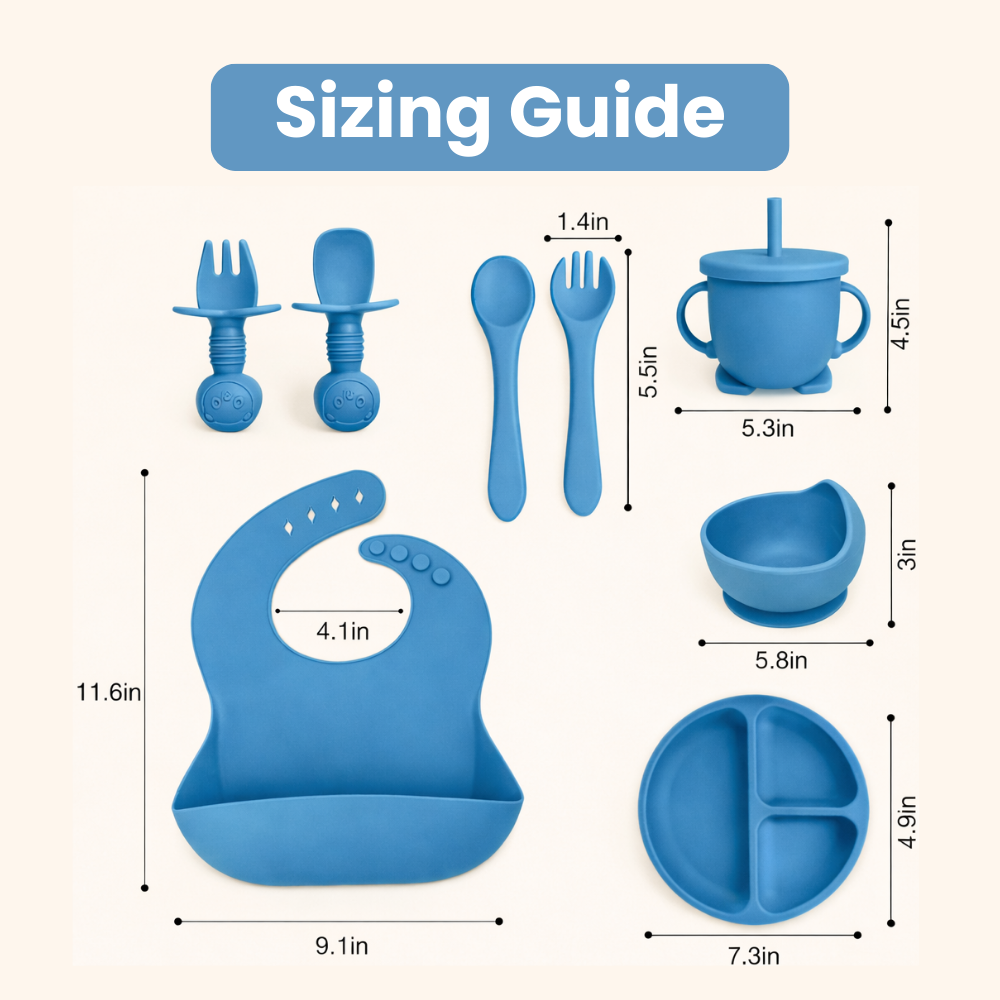 Silicone Baby Feeding Set