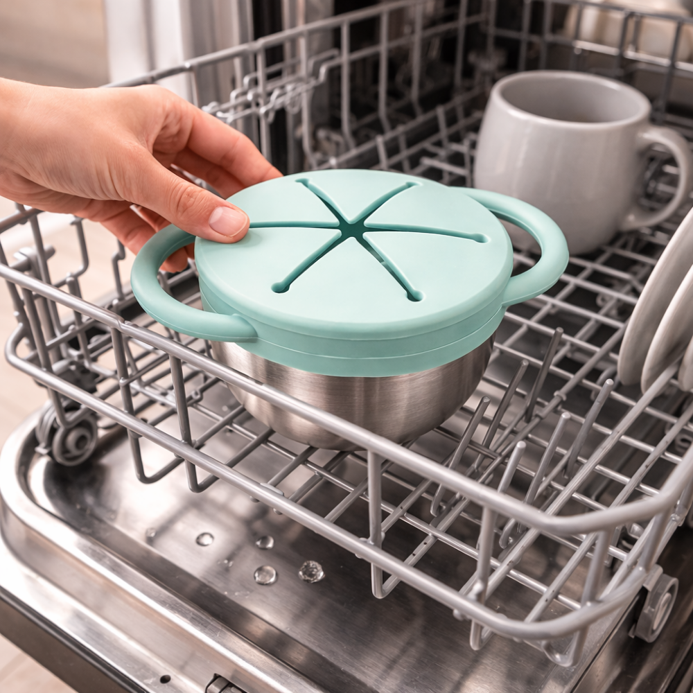Spill-Proof Snack Cups