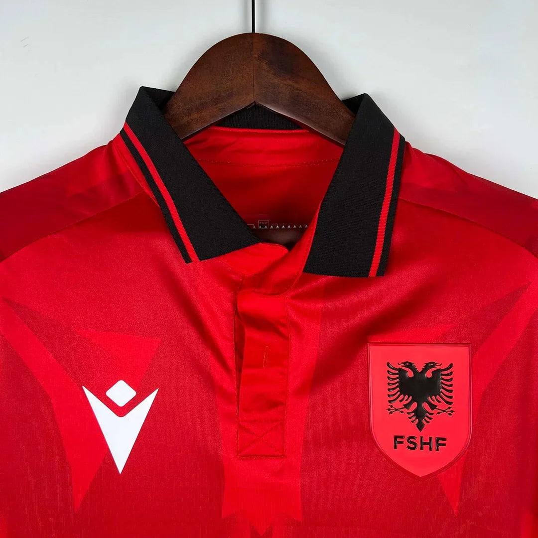 2023 / 2024 Albanien Heim-Fußballtrikot (EURO 2024)