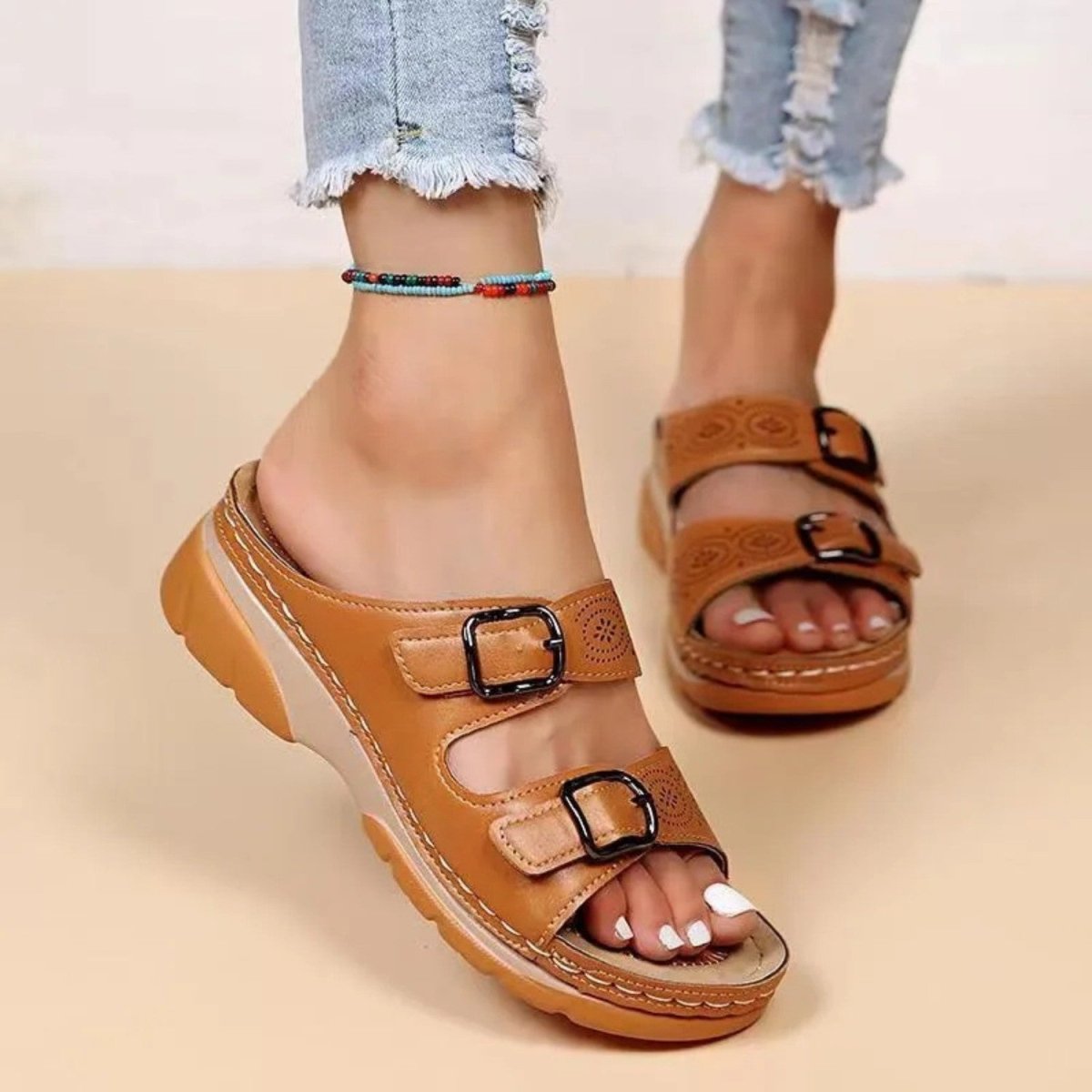Adjustable Strap Comfort Sandals