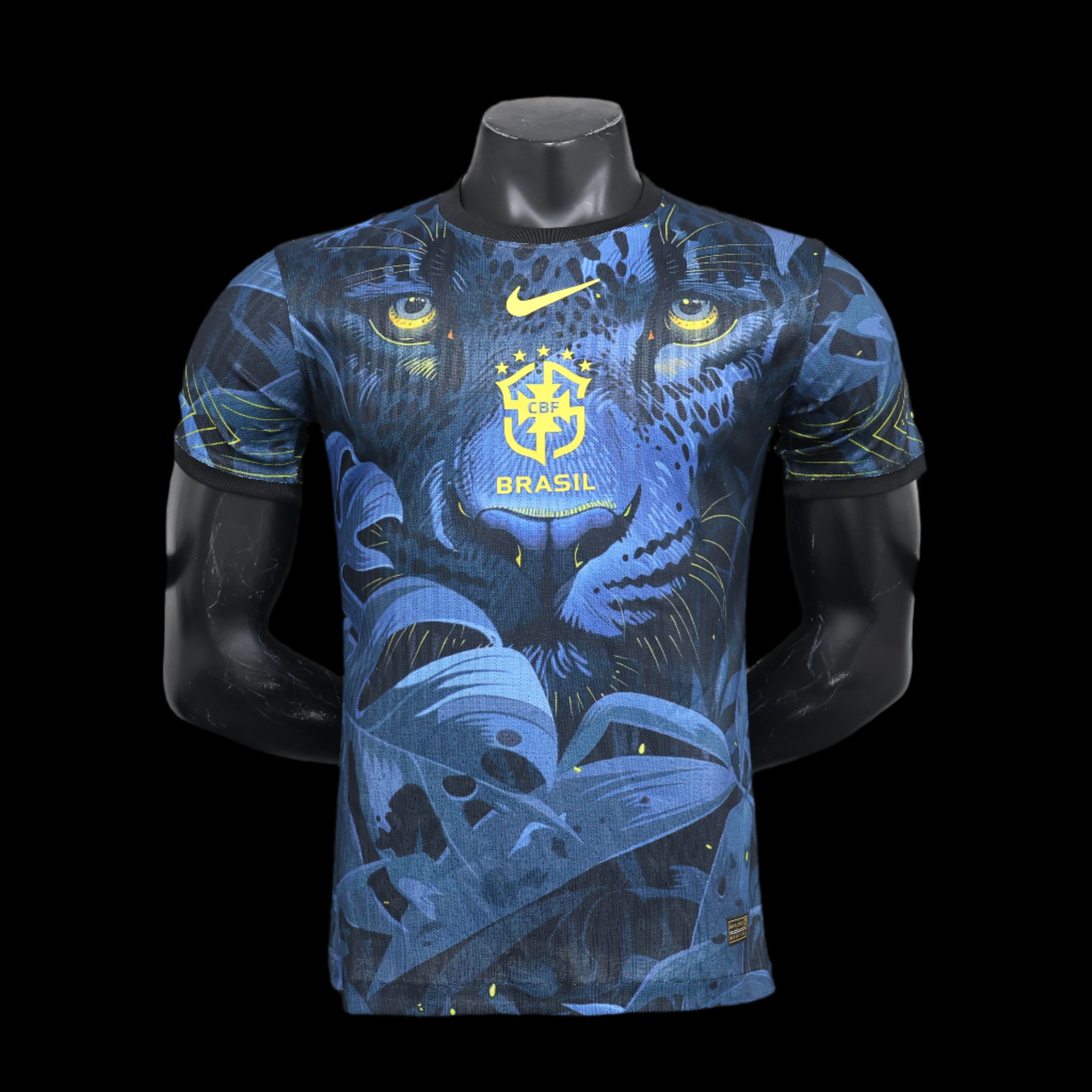 Brasilien Blau Panther 2024/2025 Sonderedition Trikot