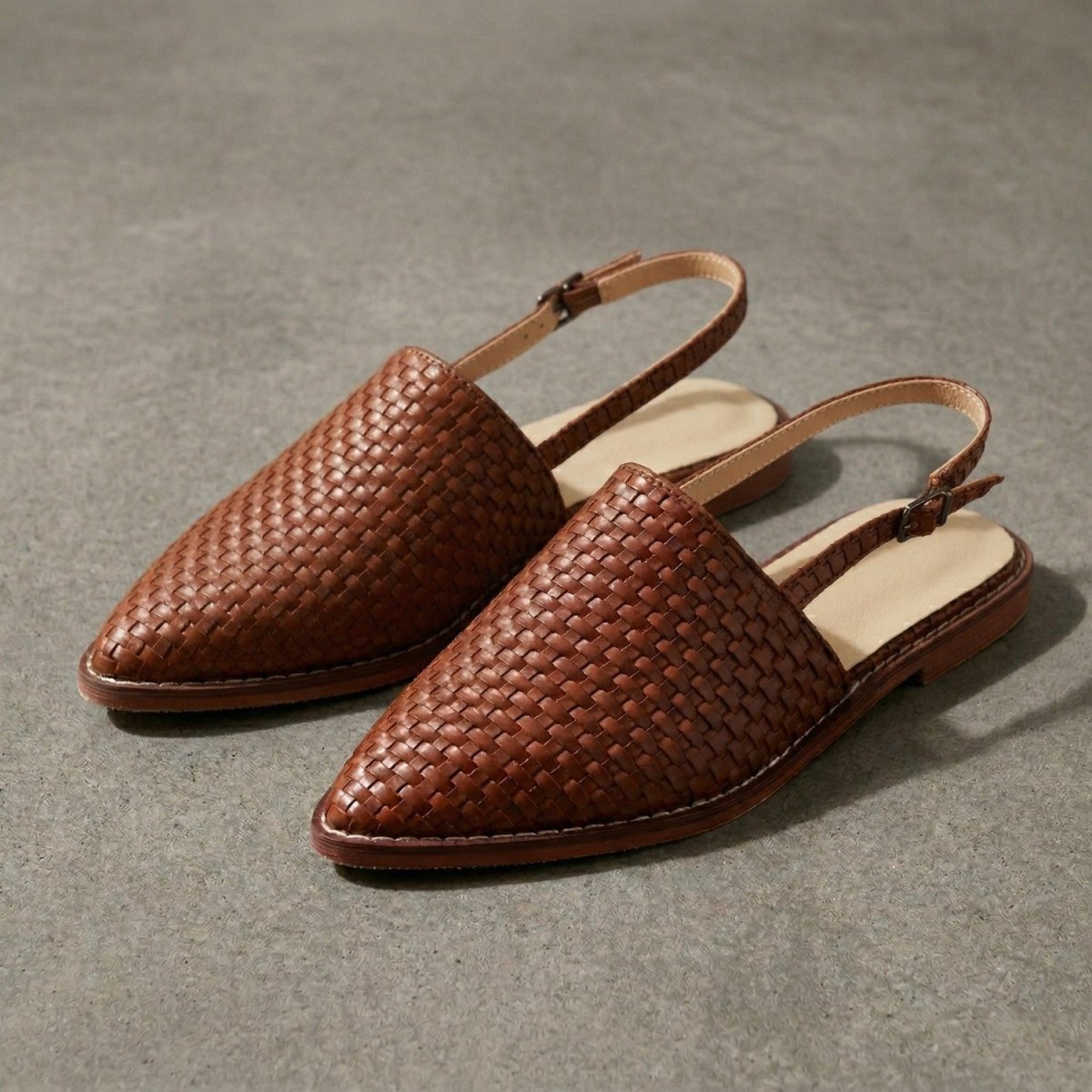 Braided Flat Comfort Sandals