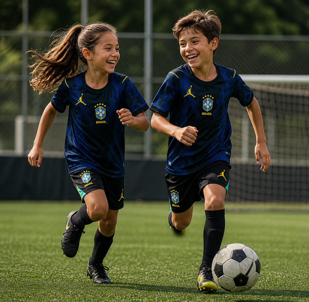 Brasilien Auswärts-Kindertrikot 2026