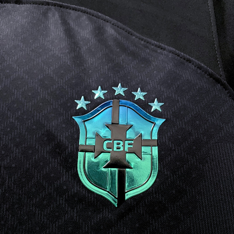BRASILIEN 22/23 Schwarzes Konzepttrikot