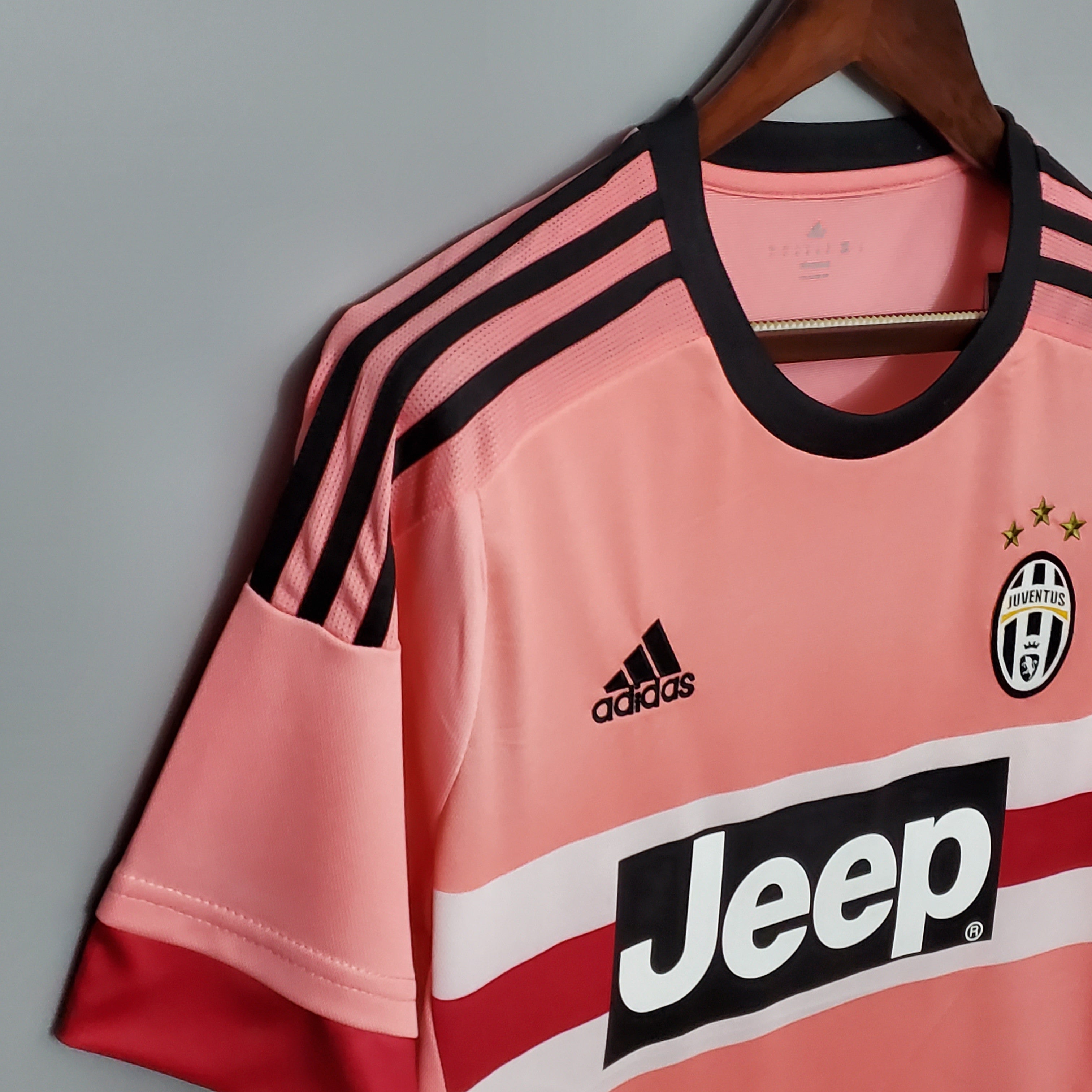 Maglia Retrò Juventus Trasferta Rosa 2015-2016
