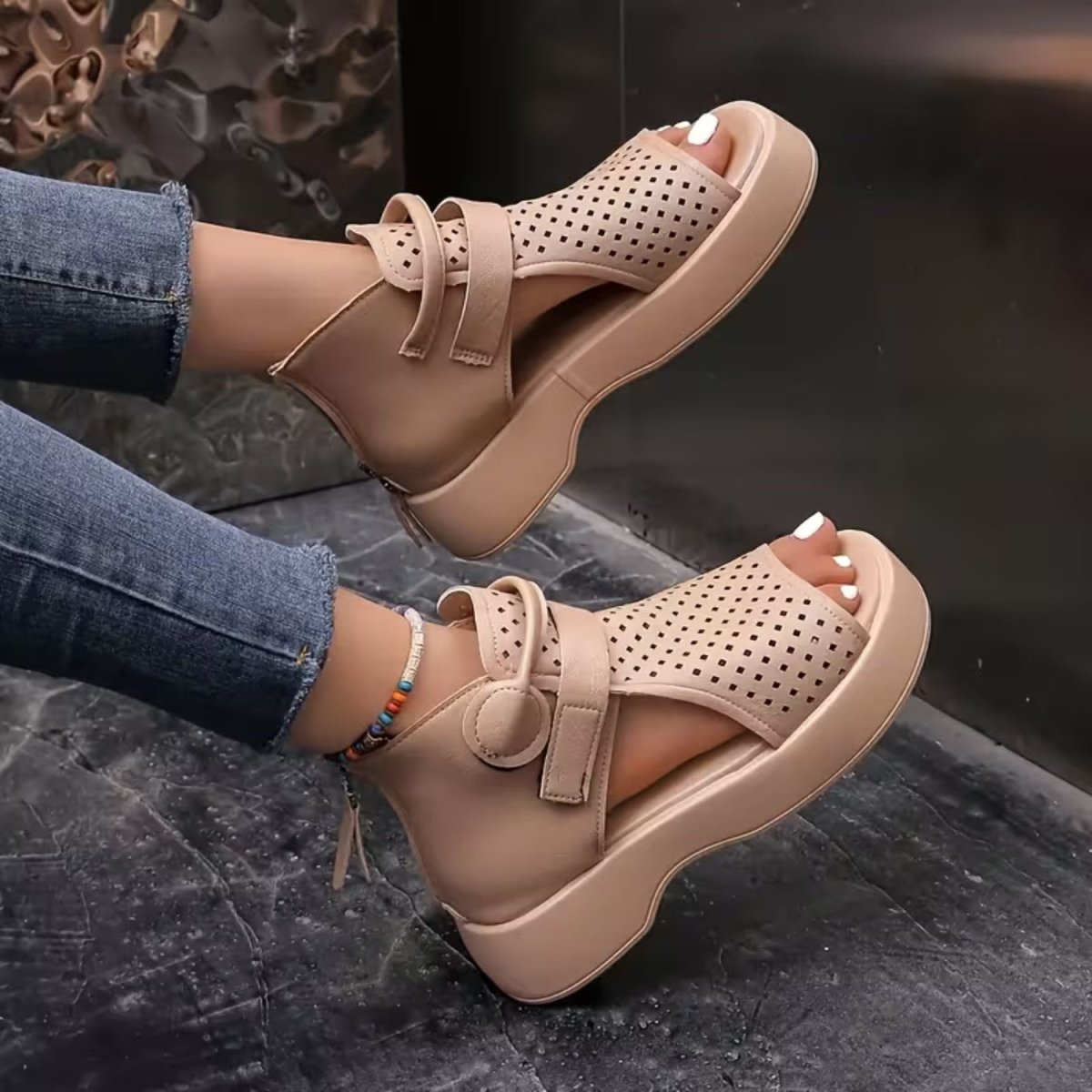 Chunky Comfort Support Sandals