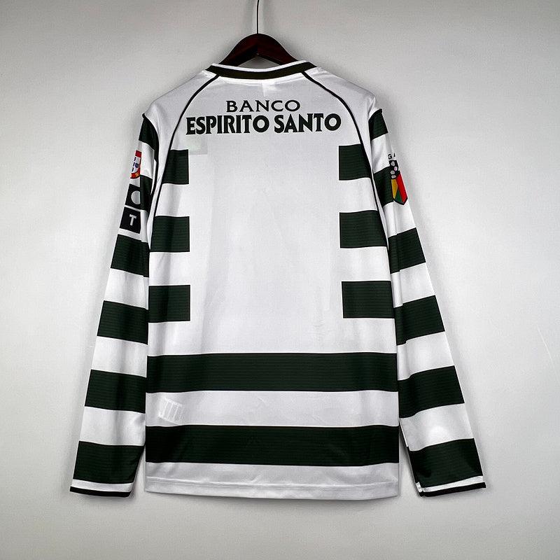 Maglia Calcio Manica Lunga Sporting Lisbona 2001/2003