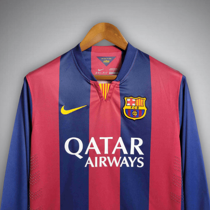 Kit Home Manica Lunga FC Barcelona 2014-2015