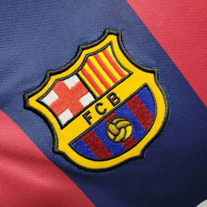 Kit Home Manica Lunga FC Barcelona 2014-2015