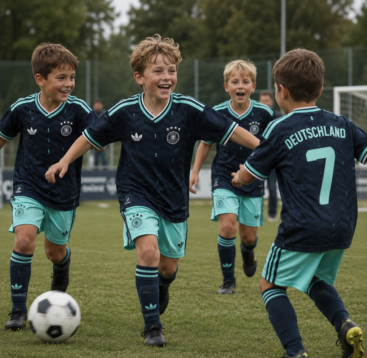 Deutschland Weltmeisterschaft 2026 Auswärtstrikot Kinder