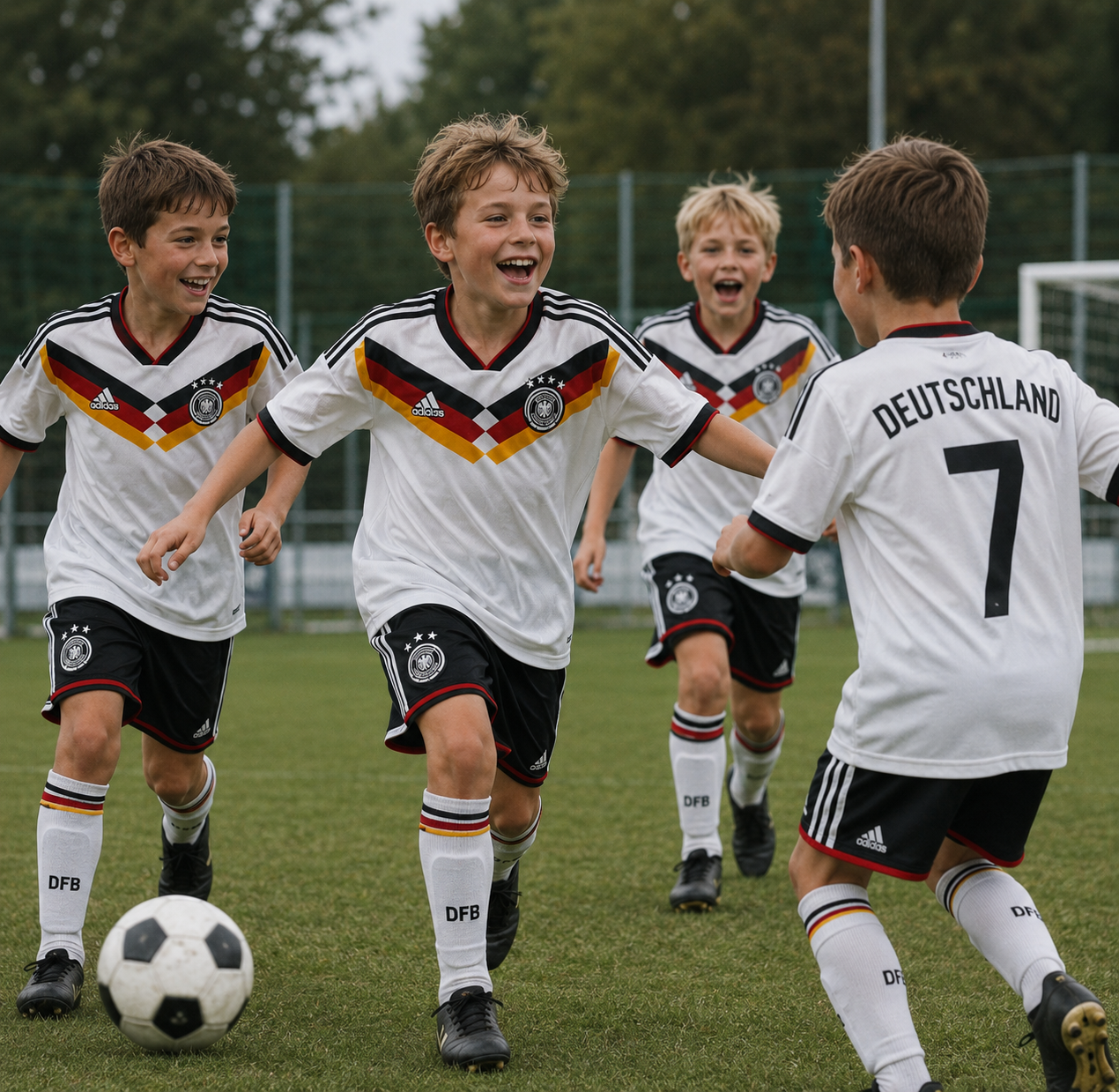 Deutschland 2026 Weltmeisterschaft Heimtrikot Kinder