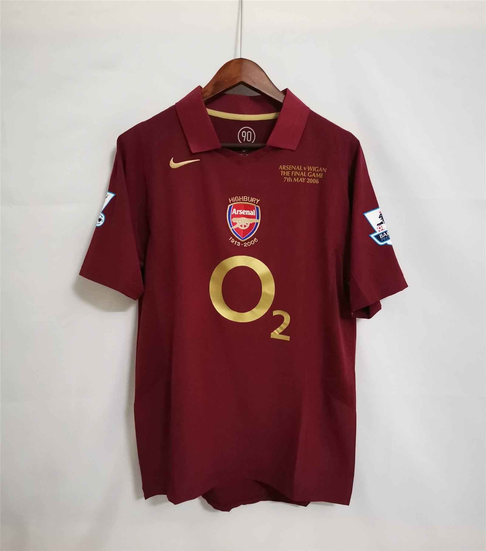 Arsenal Maglia Casa Retrò 2005-2006