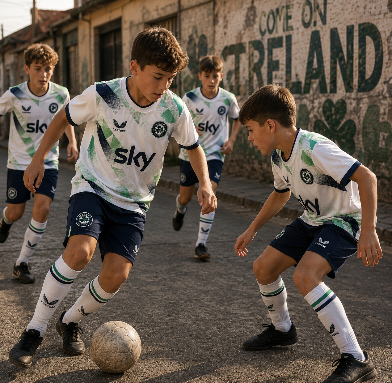 Irland Auswärtstrikot Kinder 2026/2027
