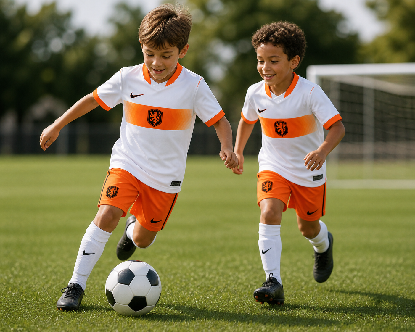 Niederlande Auswärts-Kindertrikot 2026/2027