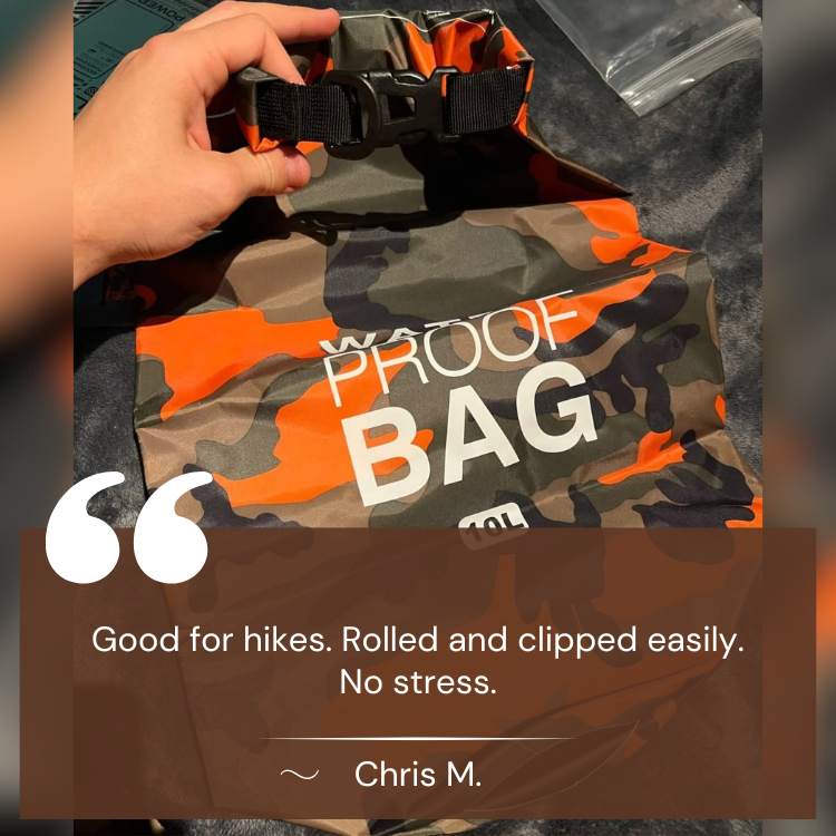 Lightweight Waterproof Adventure  Bag