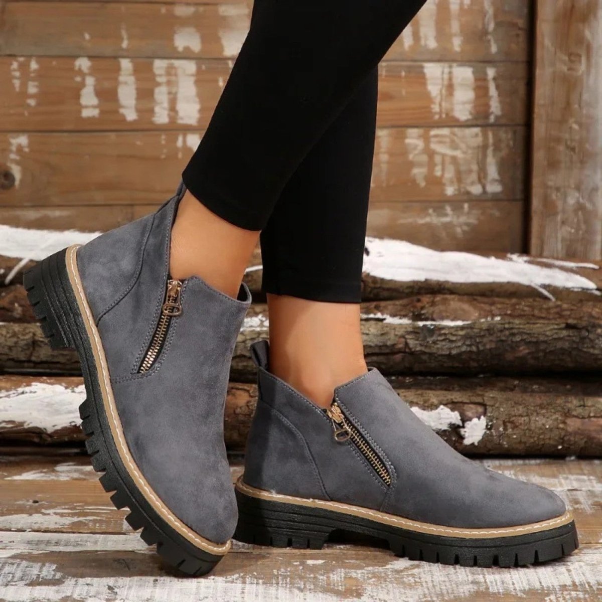 Orthopedic Ankle Boots for Comfort
