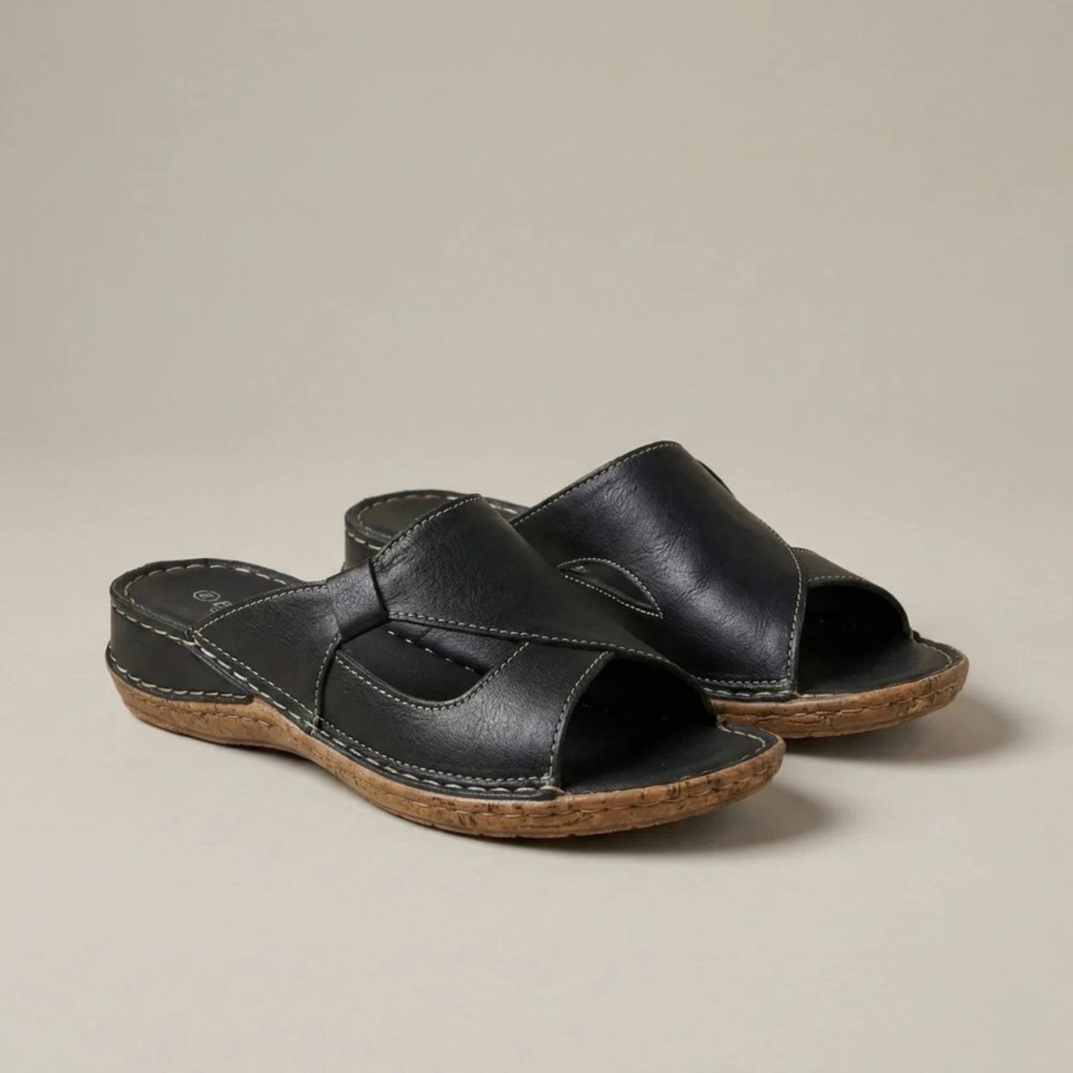 Orthopedic Vegan Leather Sandals for Comfort