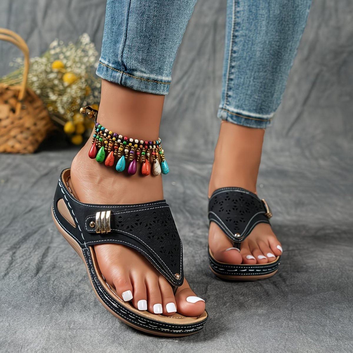 Orthopedic Wedge Comfort Sandals