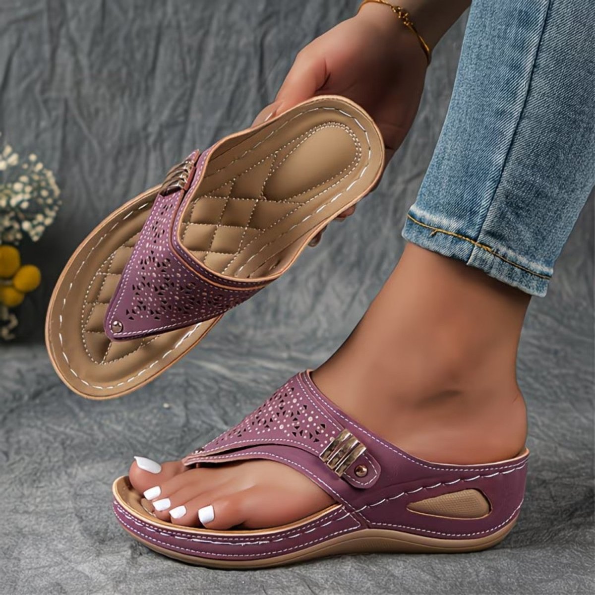 Orthopedic Wedge Comfort Sandals