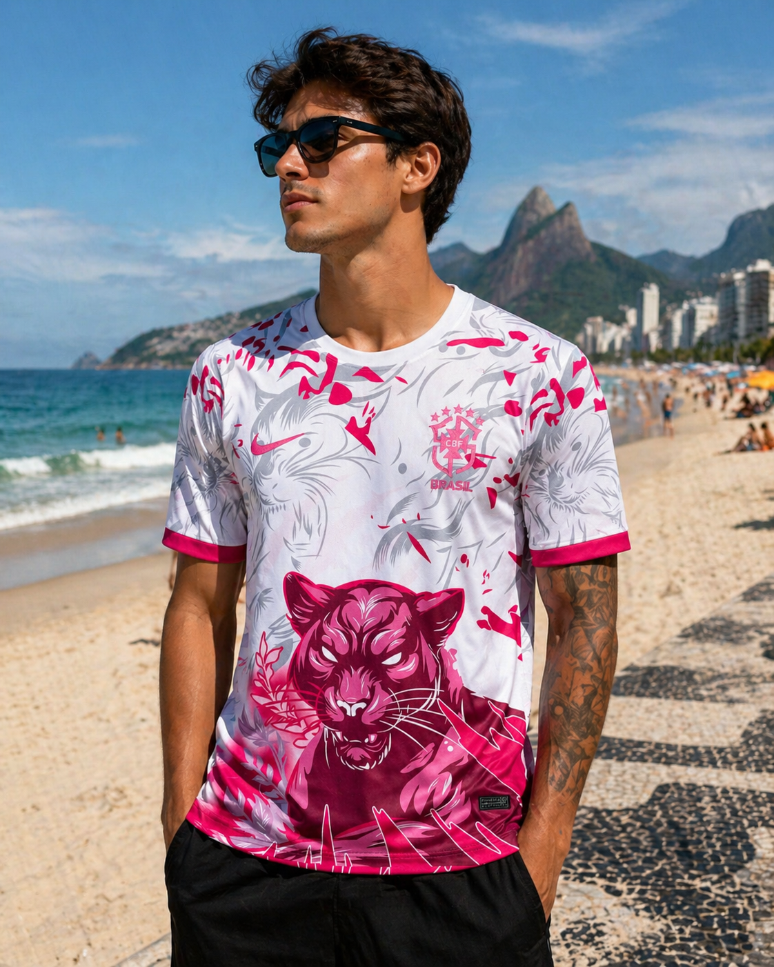 Brasilien Pink Panther Sonderedition Trikot