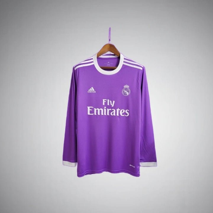 2016/2017 Real Madrid Auswärts Langarmtrikot