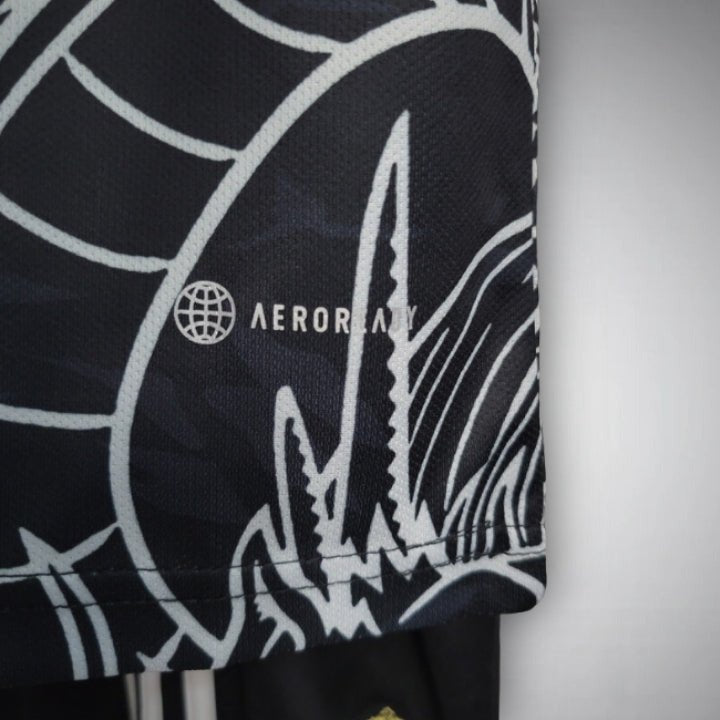 Real Madrid Spezielles Schwarzes Drachen-Trikot
