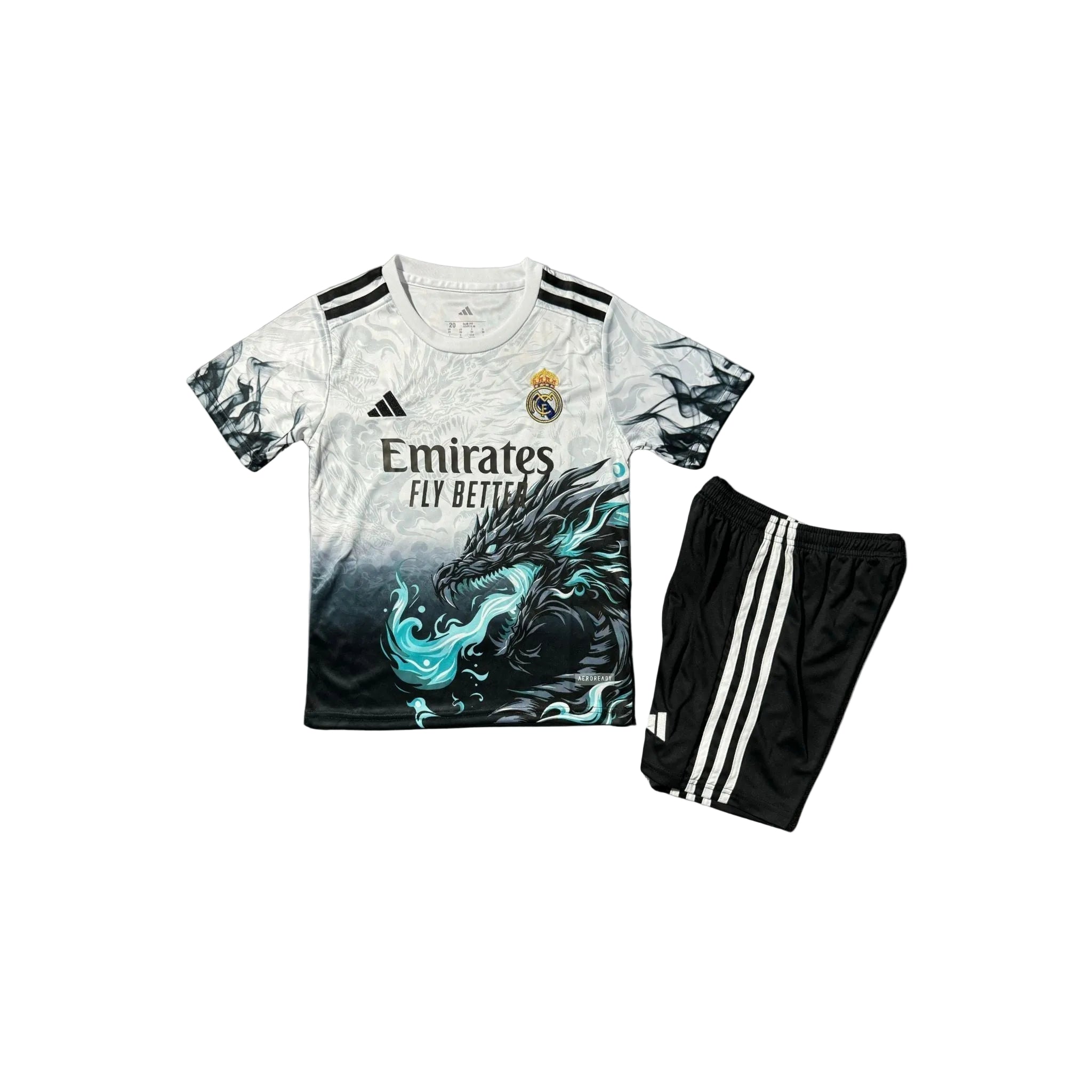 Maglia bambini Real Madrid Drago Blu